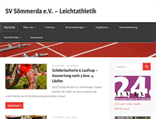 Tablet Screenshot of leichtathletik-soemmerda.de